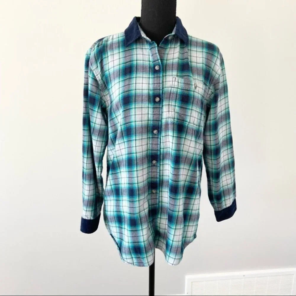 Eddie Bauer Fremont Flannel Corduroy Shirt View 3